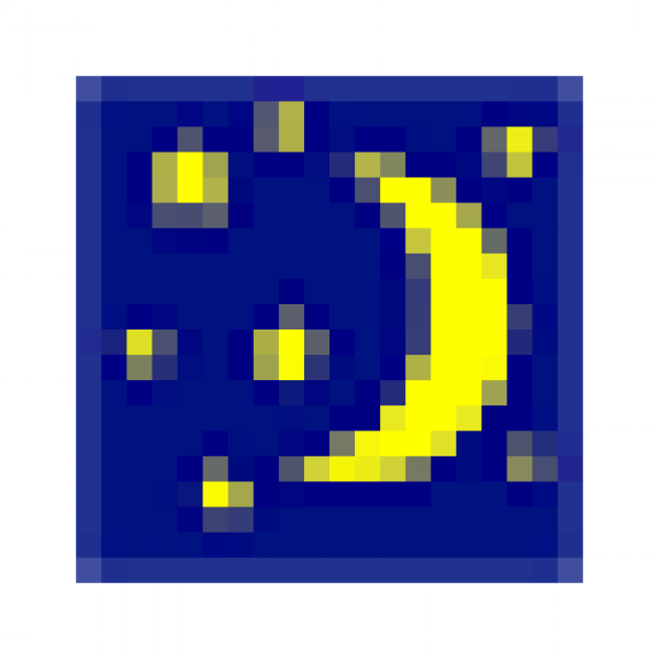 Night reader / dark mode icon