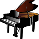 Virtual MIDI piano keyboard icon