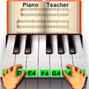 Real piano teacher icon