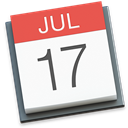 Apple calendar icon