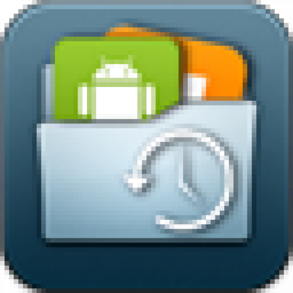 Application backup and restore icon