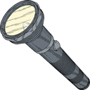 Minimal open source flashlight icon