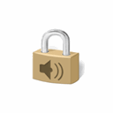 Sound lock icon