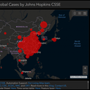 COVID-19 coronavirus global cases icon