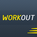 Gym training trainer and tracker icon