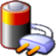 Battery clock icon