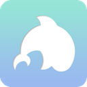 Whale bird icon