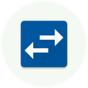 Elegant converter icon