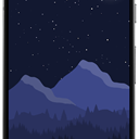 2D Mountain Landscape - Live Wallpapers Icon