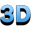 3D video converter icon