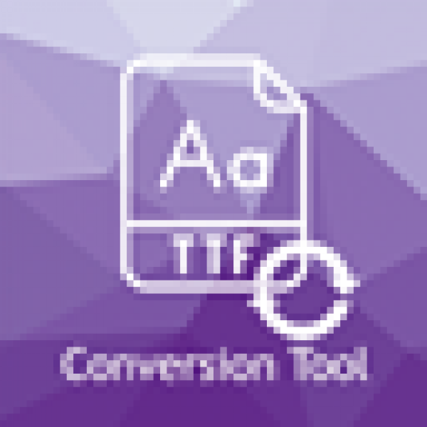 Font conversion tool icon