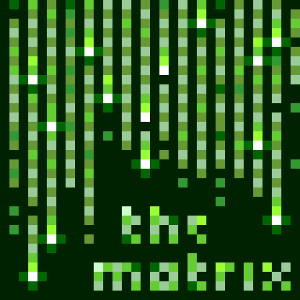 Matrix screensaver icon