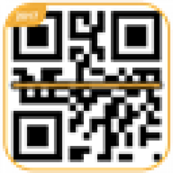 QR code scanner and reader icon