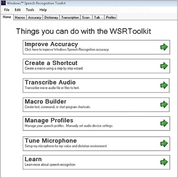 WSRToolkit