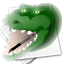 Crocodile note icon