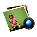 Digital photos slider icon