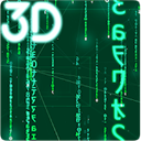 Digital Rain 3D Live Wallpaper Icon