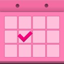 Menstrual calendar icon