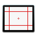 Red lines tools icon