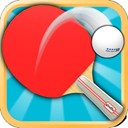 3D table tennis icon