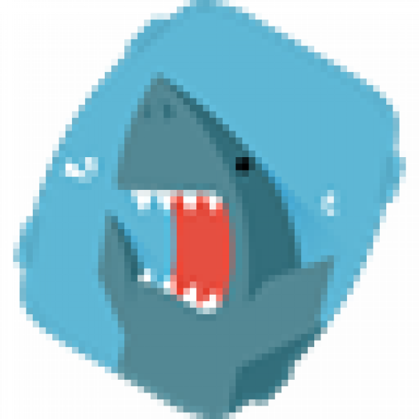 Vegetable sharks icon