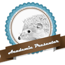 Academic presenter icon