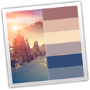 Color palette from image icon