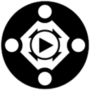 Accessible HTML5 video player icon