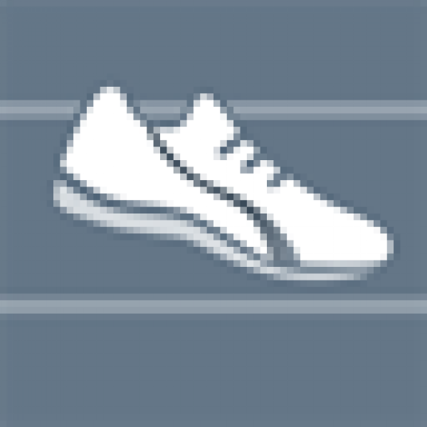 Track runner icon