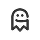 Graphic ghost icon