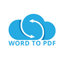 Word to PDF converter icon