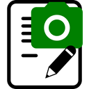 Open the note scanner icon