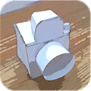 Paper camera icon