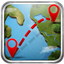 Trips - route planner icon