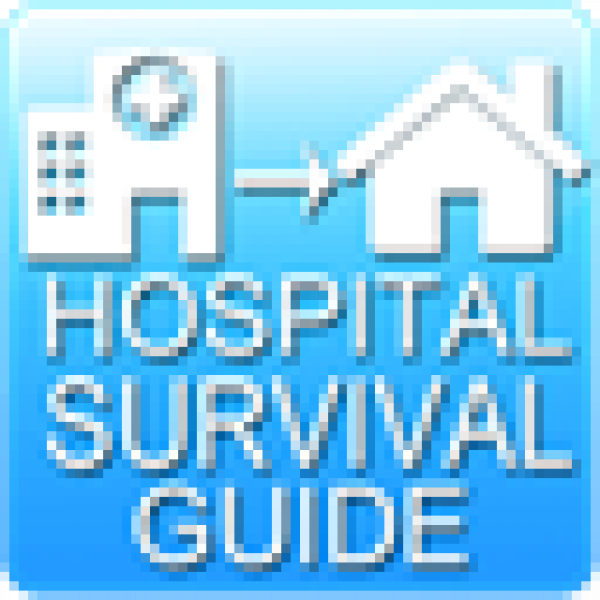 Hospital survival guide icon