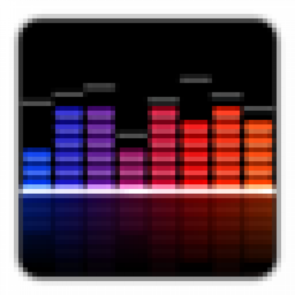 Audio Glow Music Visualizer Icon